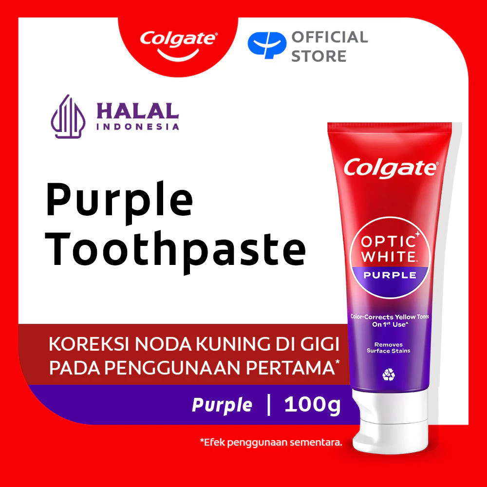 COLGATE TP OPTIC WHITE PURPLE 100 GR