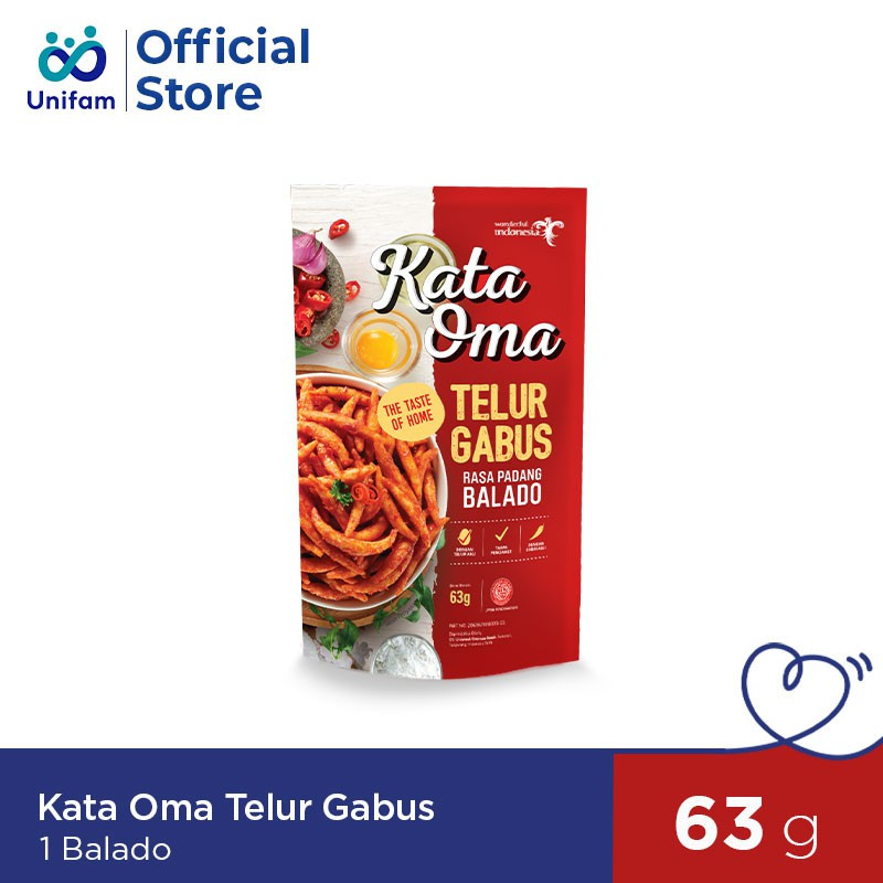 KATA OMA BIDARAN SNACK BALADO 63 GR