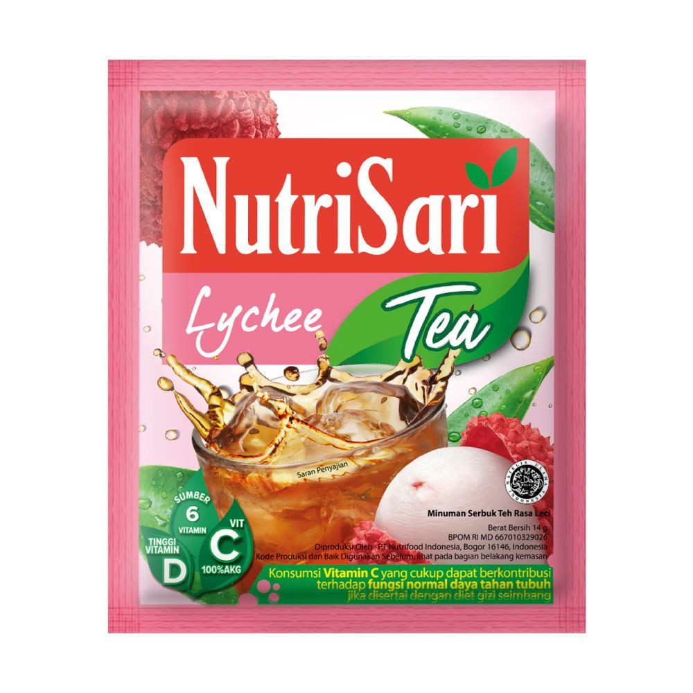 NUTRISARI LYCHE TEA BND 10X11 GR