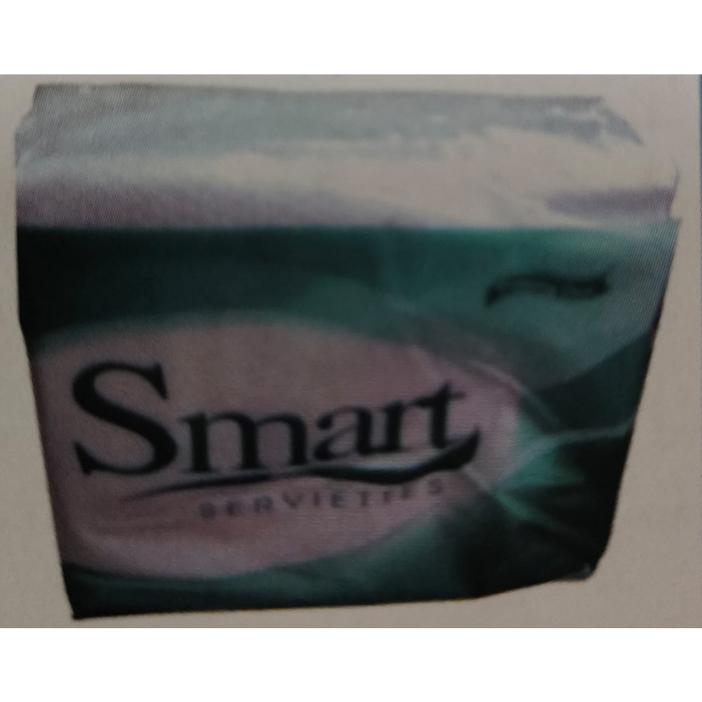 SMART TISSU GREEN WHITE 80`S