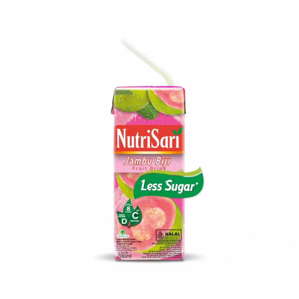 NUTRISARI UHT JAMBU BIJI 200 ML