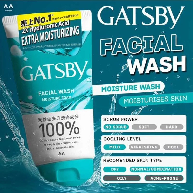 GATSBY FW MOISTURE FOAM 100 ML