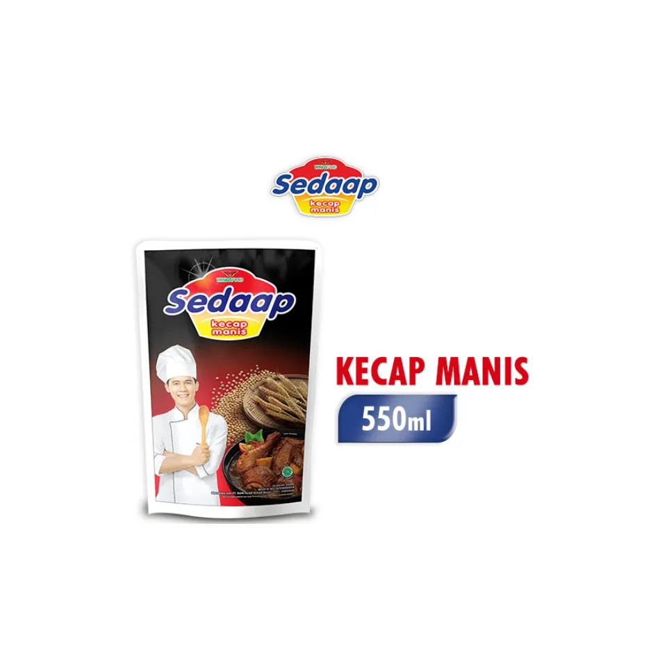 SEDAAP KECAP MANIS REF 550 GR