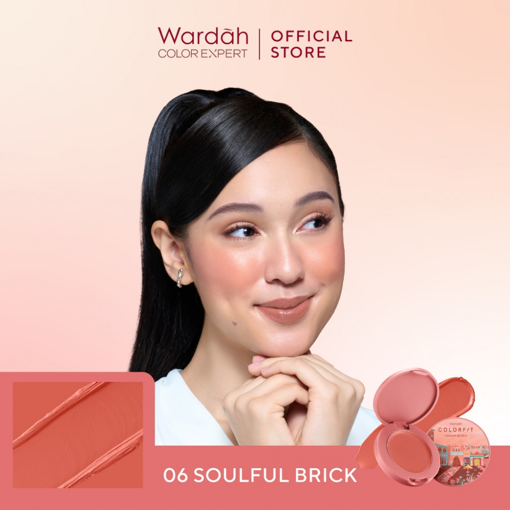 WARDAH COLORFIT CREAM BLUSH 06