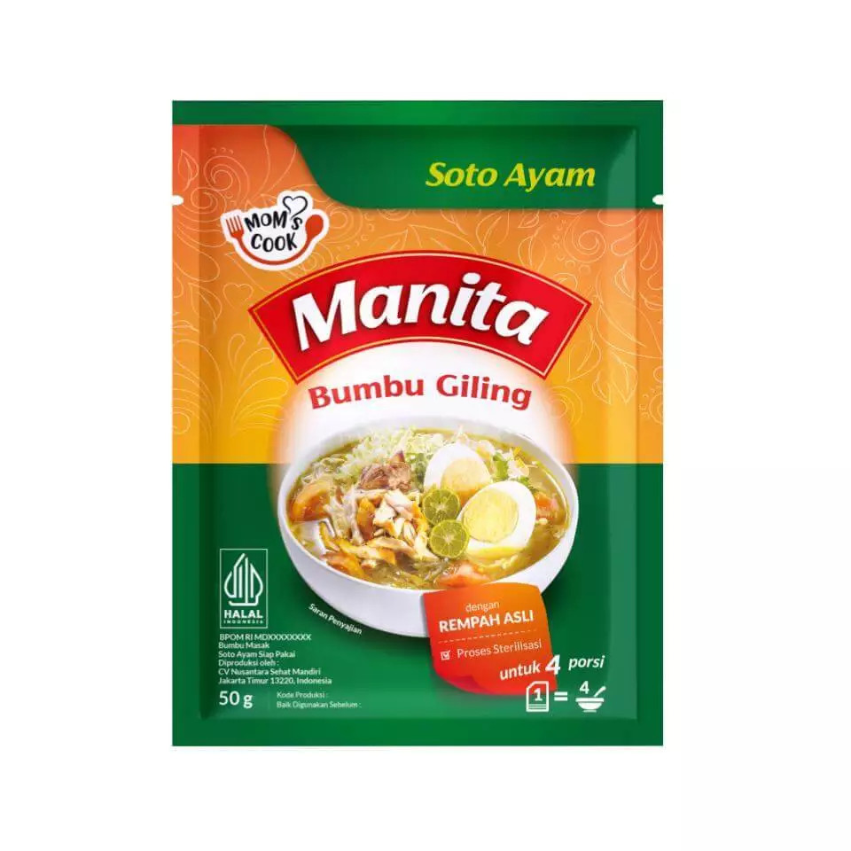 MANITA BUMBU SOTO AYAM 50 GR
