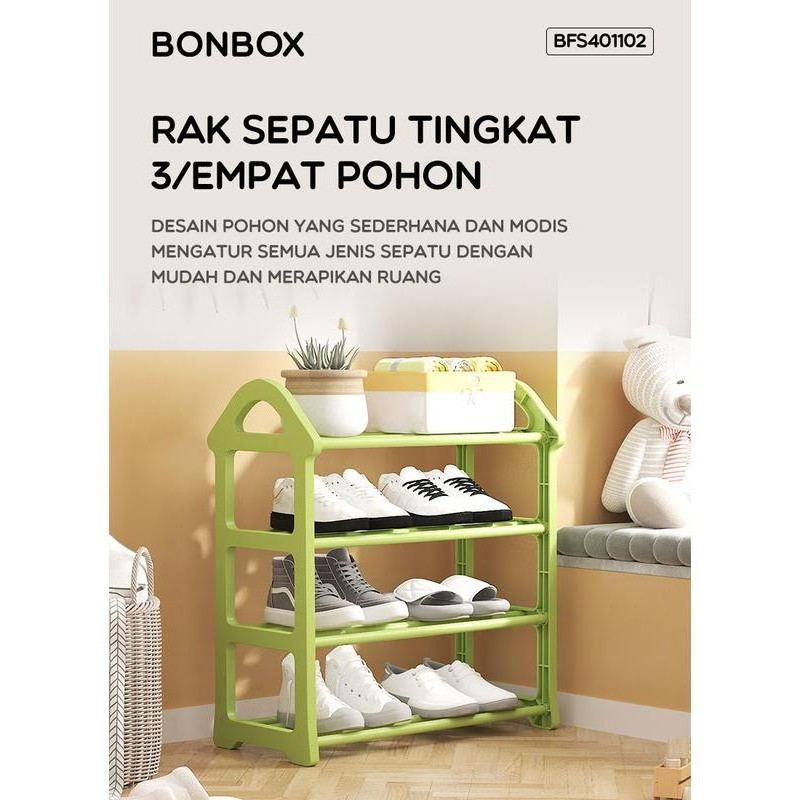 BONBOX SHOE RACK BFS401102 4 FLOR