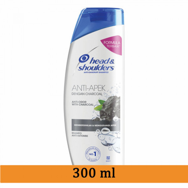 HEAD & SHOULDERS ANTI APEK CHARCOAL BTL 300 ML
