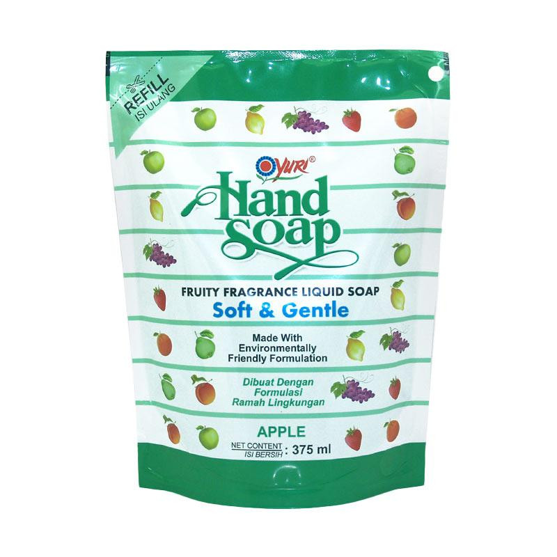 YURI HAND SOAP REF 375ML APPLE