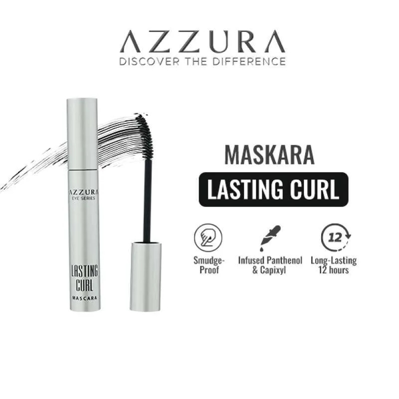 AZZURA MASCARA LASTING CURL BLACK 6.5 GR