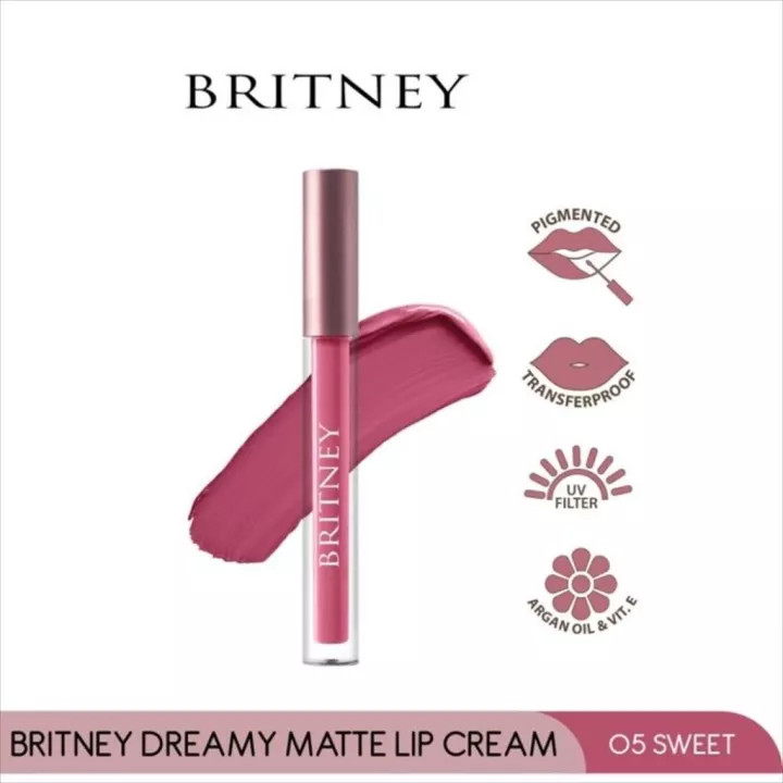PURBASARI BRITNEY DM LIP CREAM 05 SWEET 1.5 GR