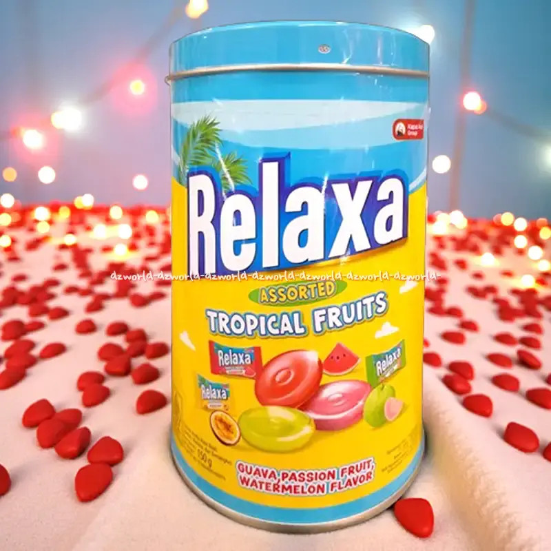 RELAXA TROPICAL FRUIT TIN 150 GR