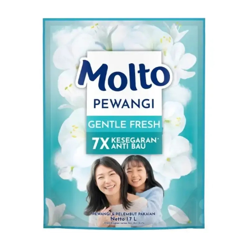 MOLTO PEWANGI GENTLE FRESH REF 1700 ML