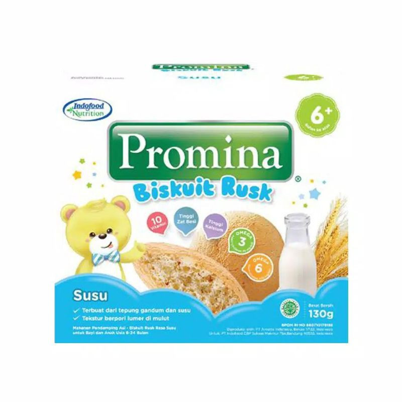 PROMINA BISKUIT RUSK SUSU 130G
