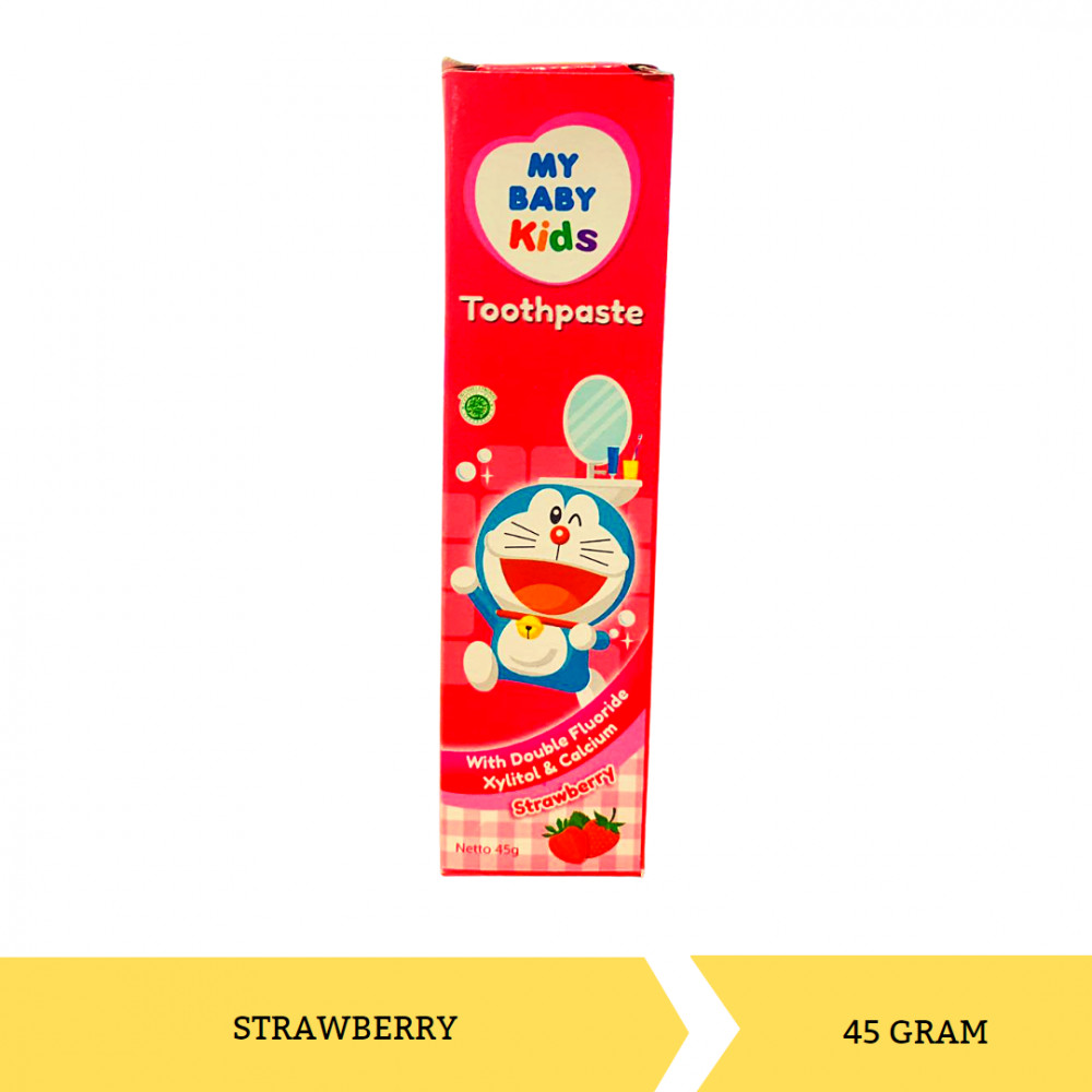 MY BABY KIDS TOOTH STRAWBERRY 45 GR
