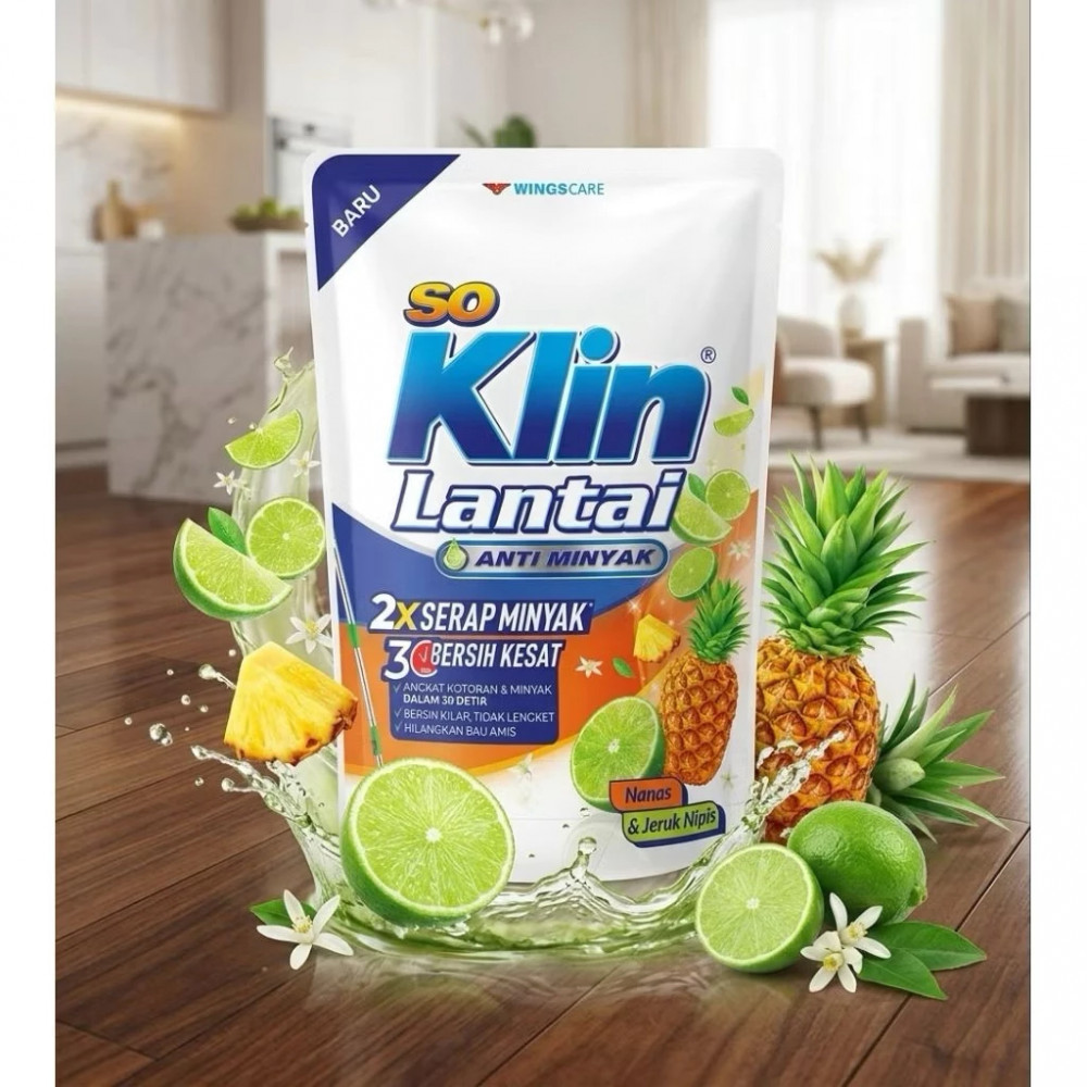SO KLIN LANTAI NANAS JERUK NPS 770 ML
