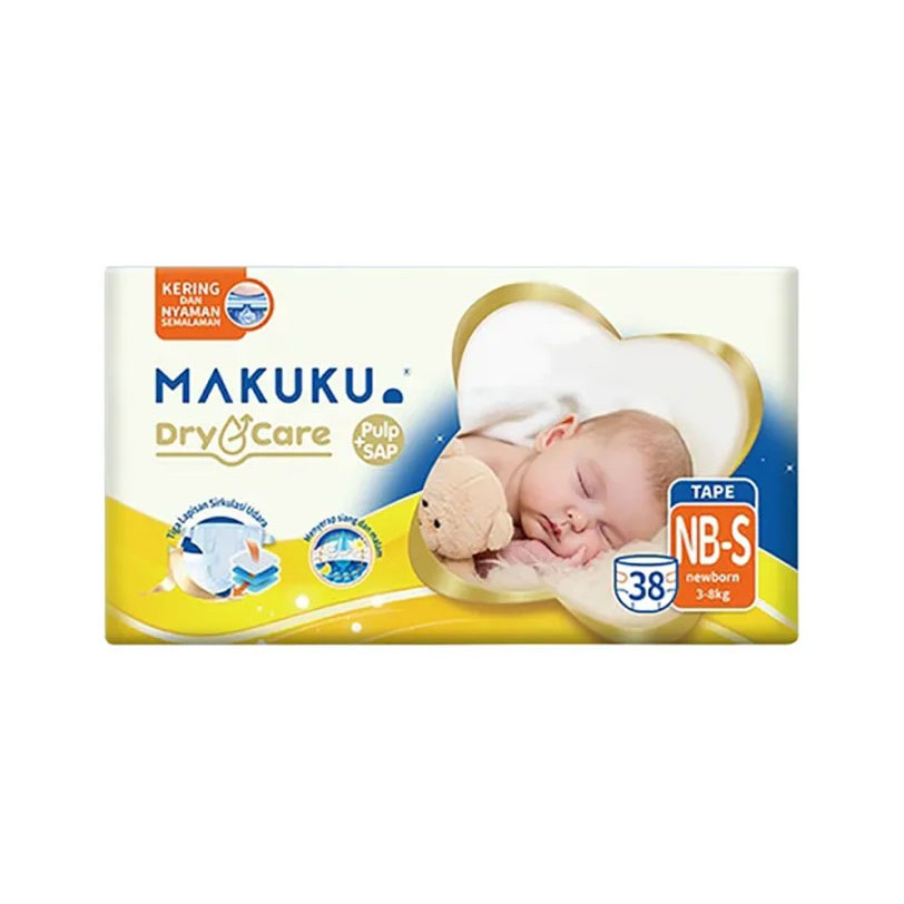 MAKUKU DRY CARE NEWBORN NB-S 38