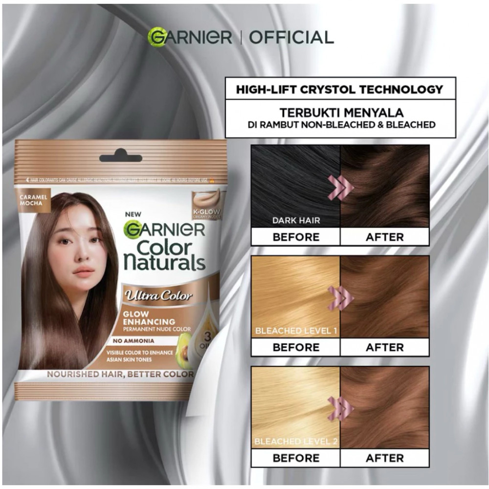 GARNIER COLOR NAT CARAMEL MOCHA 60 ML