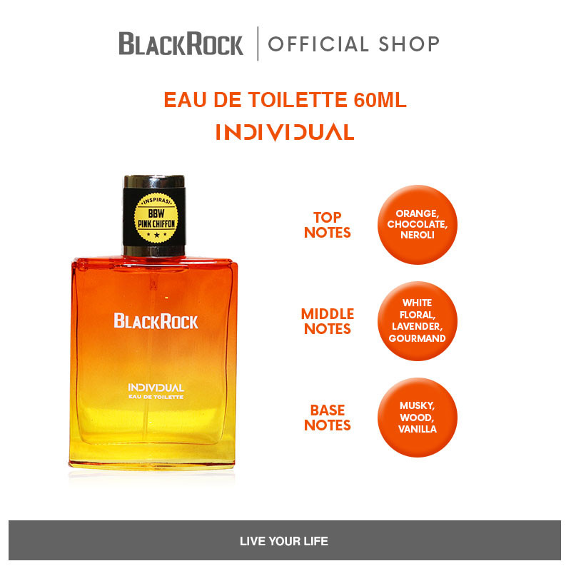 BLACK ROCK EDT INDIVIDUAL GOLD 60 ML