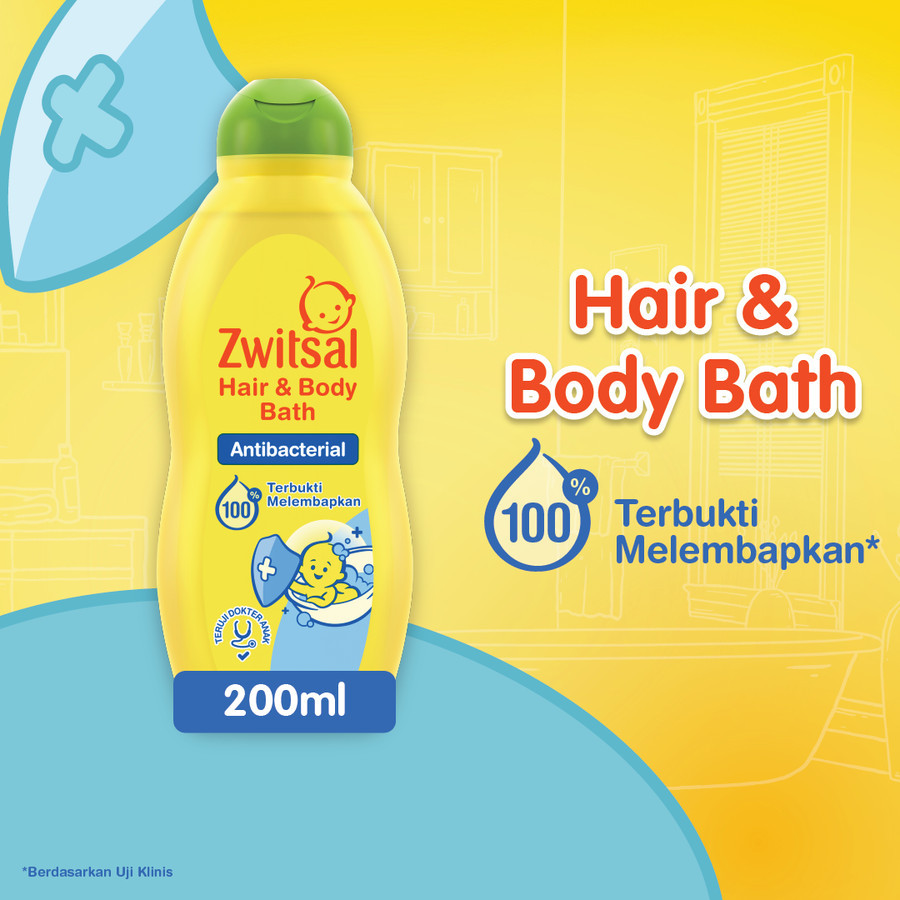 ZWITSAL HAIR & BB ANTIBACTERIAL 200ML