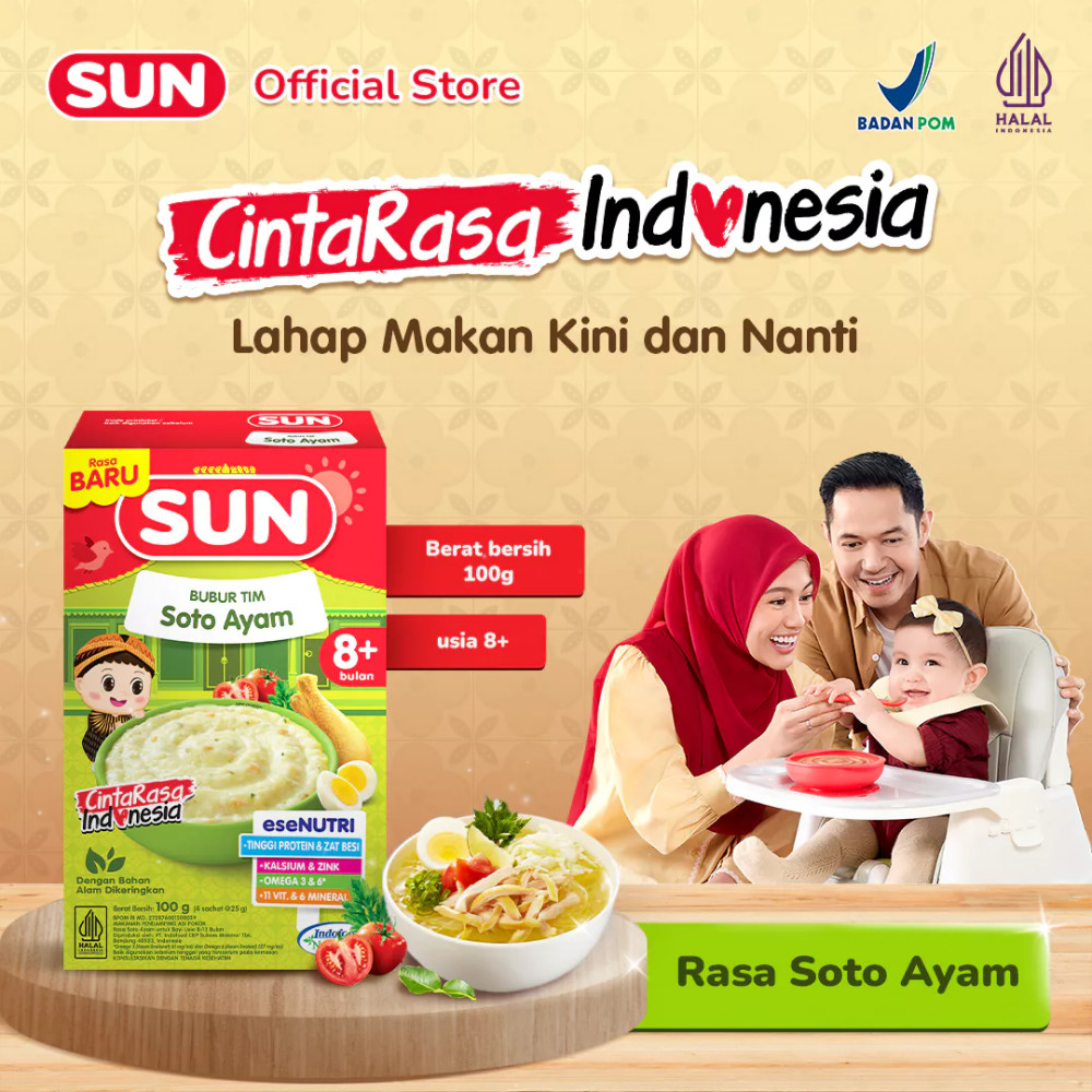 SUN BUBUR TIM SOTO AYAM 100 GR