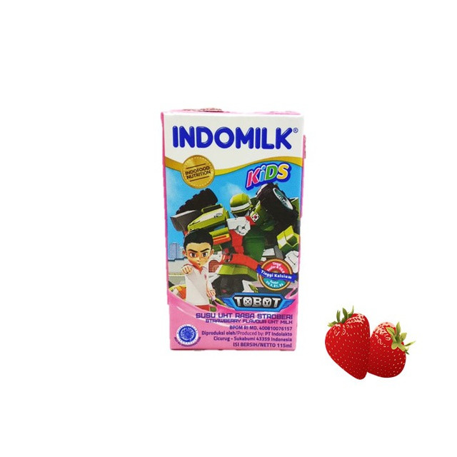 INDOMILK KIDS STRAWBERRY 115ML (40)