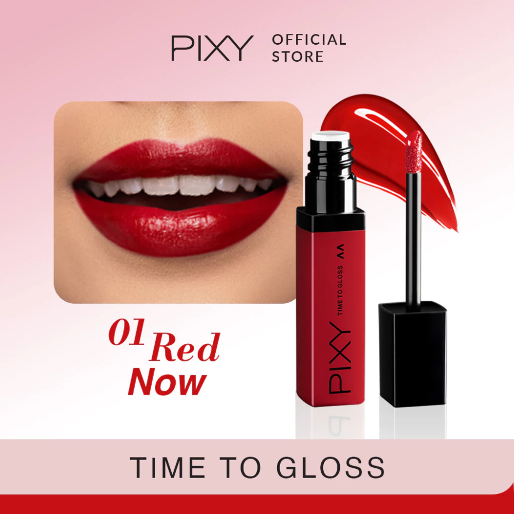 PIXY TIME TO GLOSS 01 RED NOW