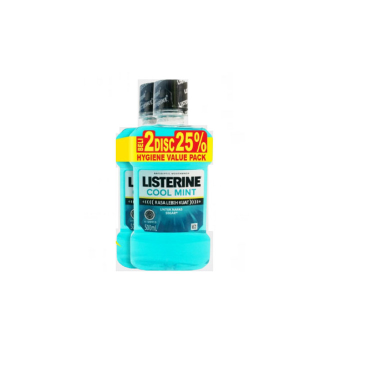 LISTERINE COOLMINT TWINPACK 500 ML