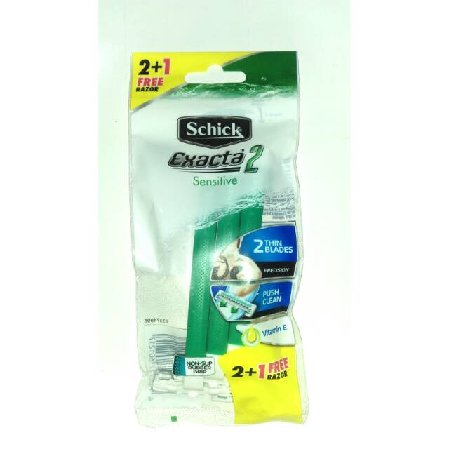 SCHICK II SEN 2+1 HIJAU