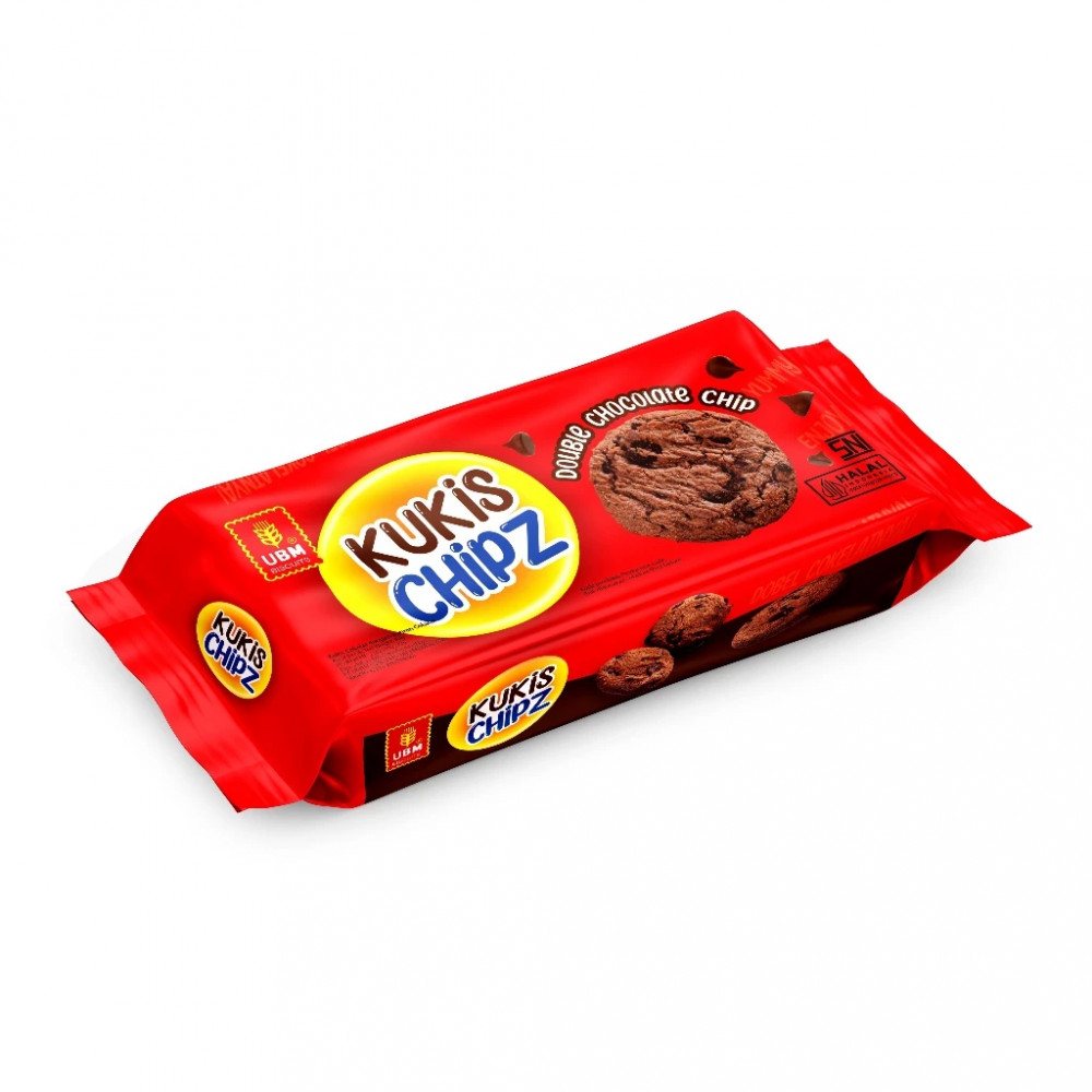 KUKIS CHIPZ DOUBLE CHOCOLATE 80 GR