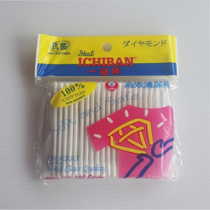 COTTON BUDS ICHIBAN IC-123 100S