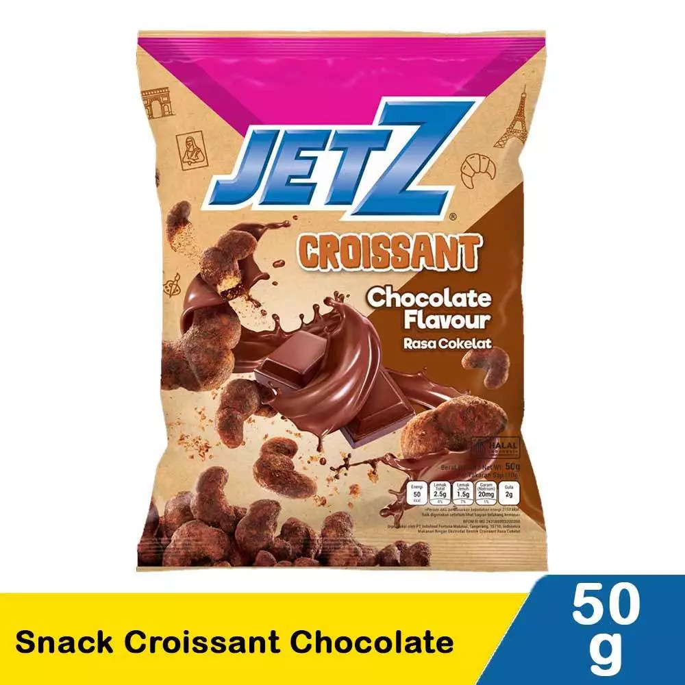 JETZ CROISSANT CHOCOLATE 50 GR