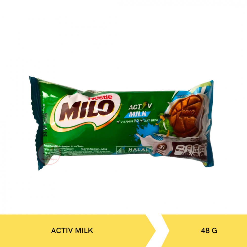 MILO BISKUIT MILK 48 GR