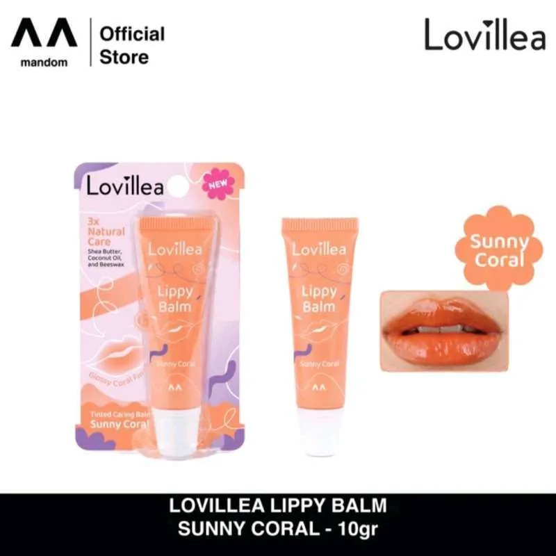 LOVILLEA LIPPY BALM SUNNY CORAL 10 GR