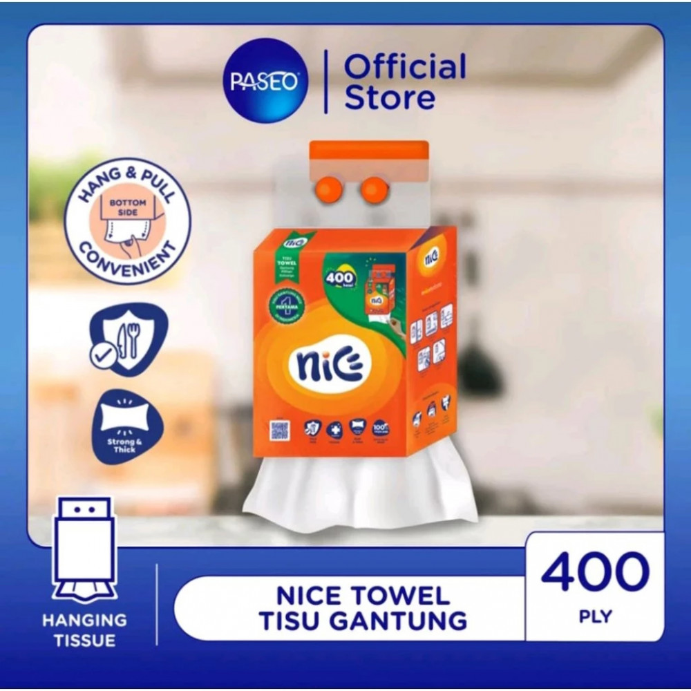 NICE TISSU TOWEL 400 HELAI