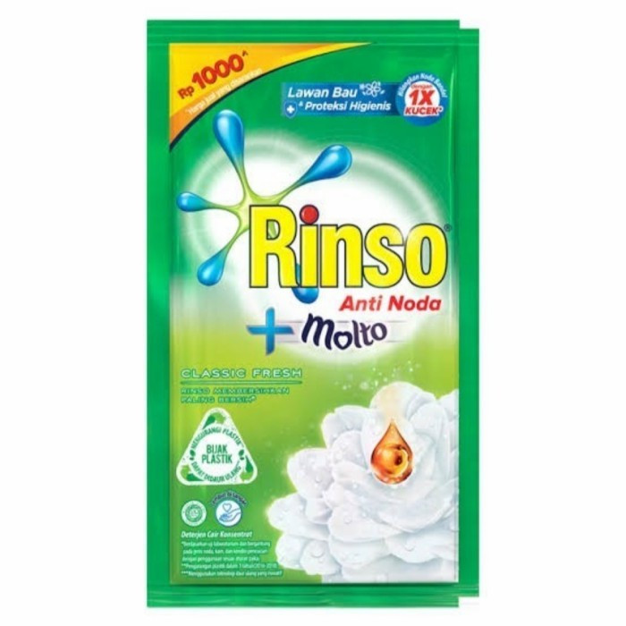 RINSO CLASSIC FRESH 6X40 GR