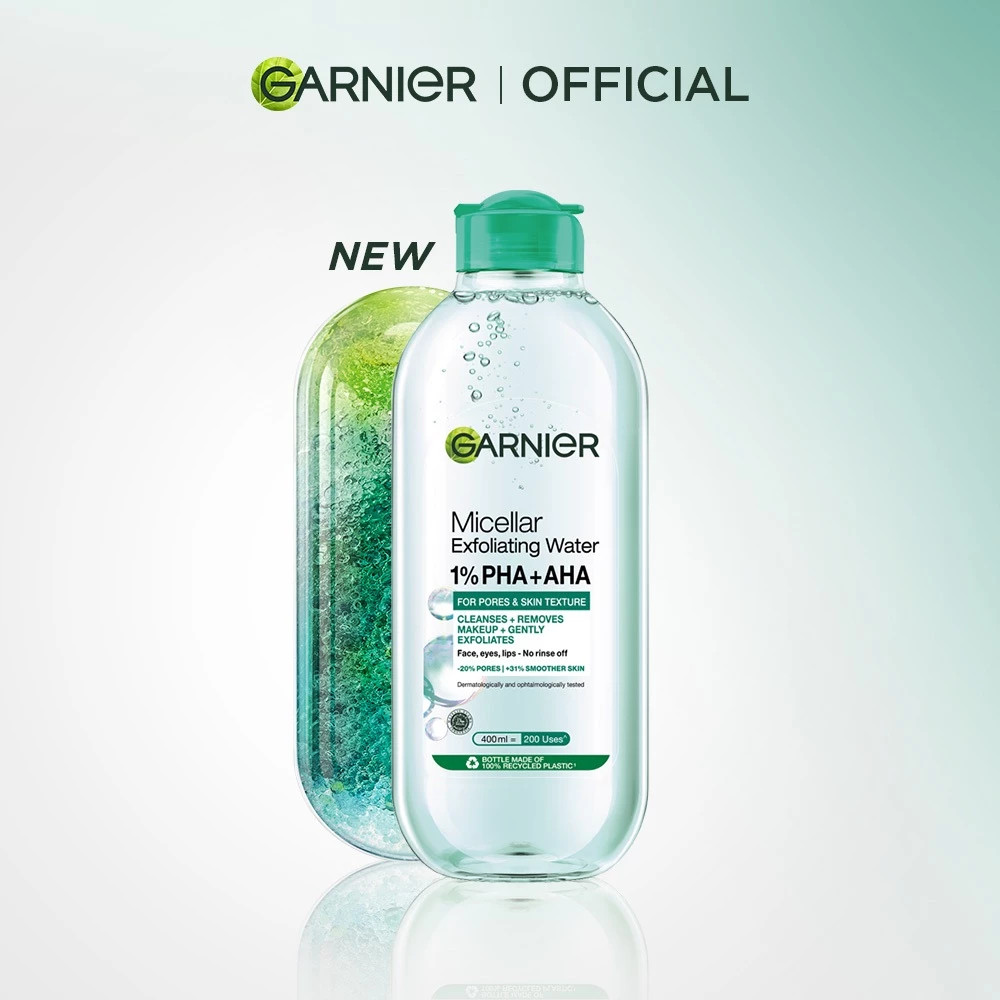 GARNIER MICELLAR EXFO PEELING BTL 400 ML