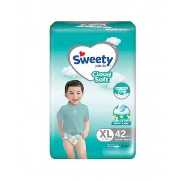 SWEETY SILVER PANTS XL42