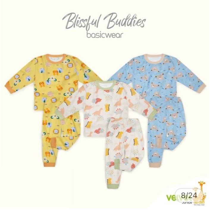 VELVET STLN KP PNJG + CLNA PNJG S 3PCS BLISSFUL BUDDIES