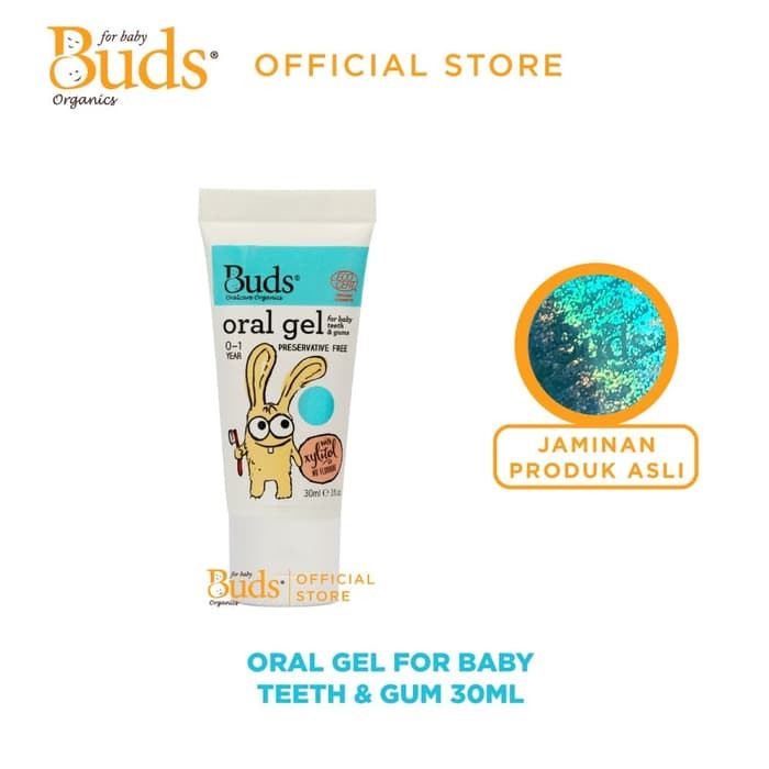 BUDS ORAL GEL FOR BABY TEETH & GUMS 0-1