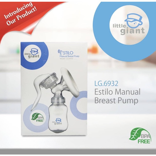 LITTLE GIANT ESTILO MANUAL BREAST PUMP LG6932