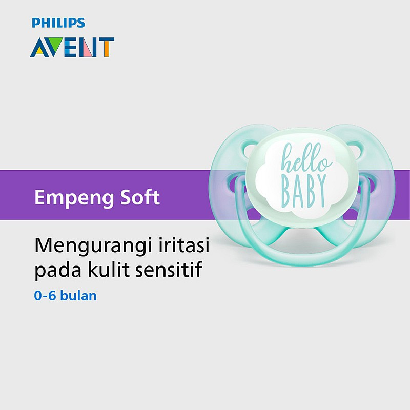 AVENT SOOTHER AIR NIGHT GIRL 0-6M BOY SCF086/03