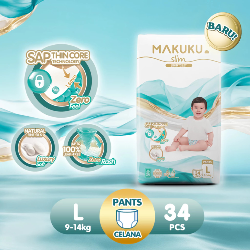 MAKUKU TRAINING PANTS AIR PRO SLIM L34