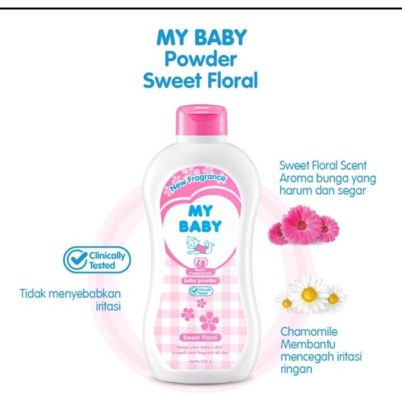 MY BABY  POWDER SF 250 GR