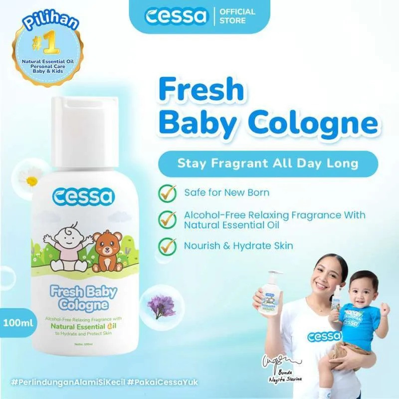 CESSA FRESH BABY COLOGNE 100 ML