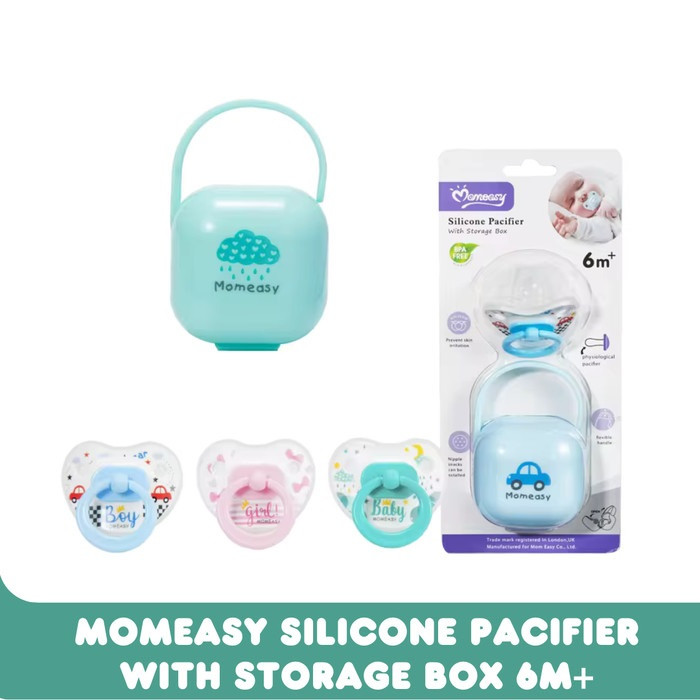MOMEASY SILICONE PACIEFER WITH SRORAGE BOX 45554