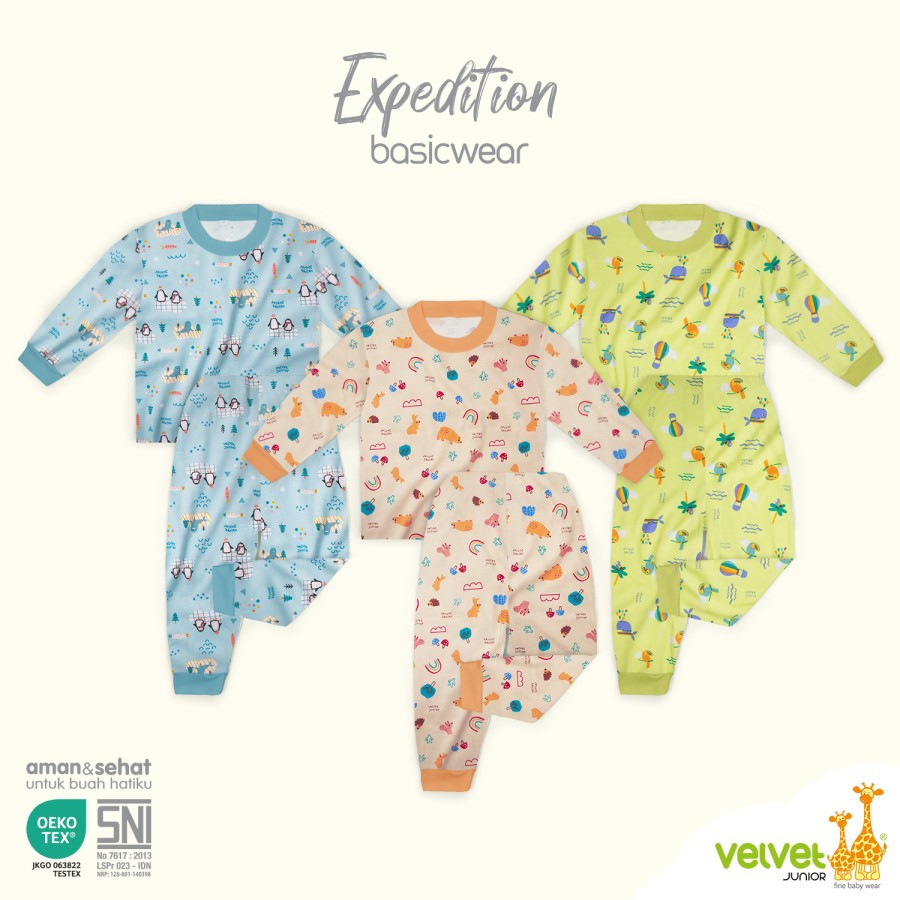 VELVET PIYAMA 3 EXPEDITION SERIES PEACH