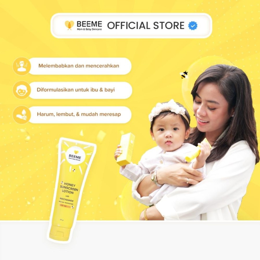 BEEME HONEY SUNSCREEN LOTION 25GR
