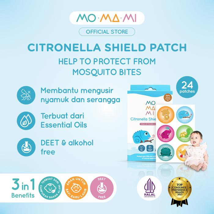 MO MA MI CITRONELLA SHIELD PATCH