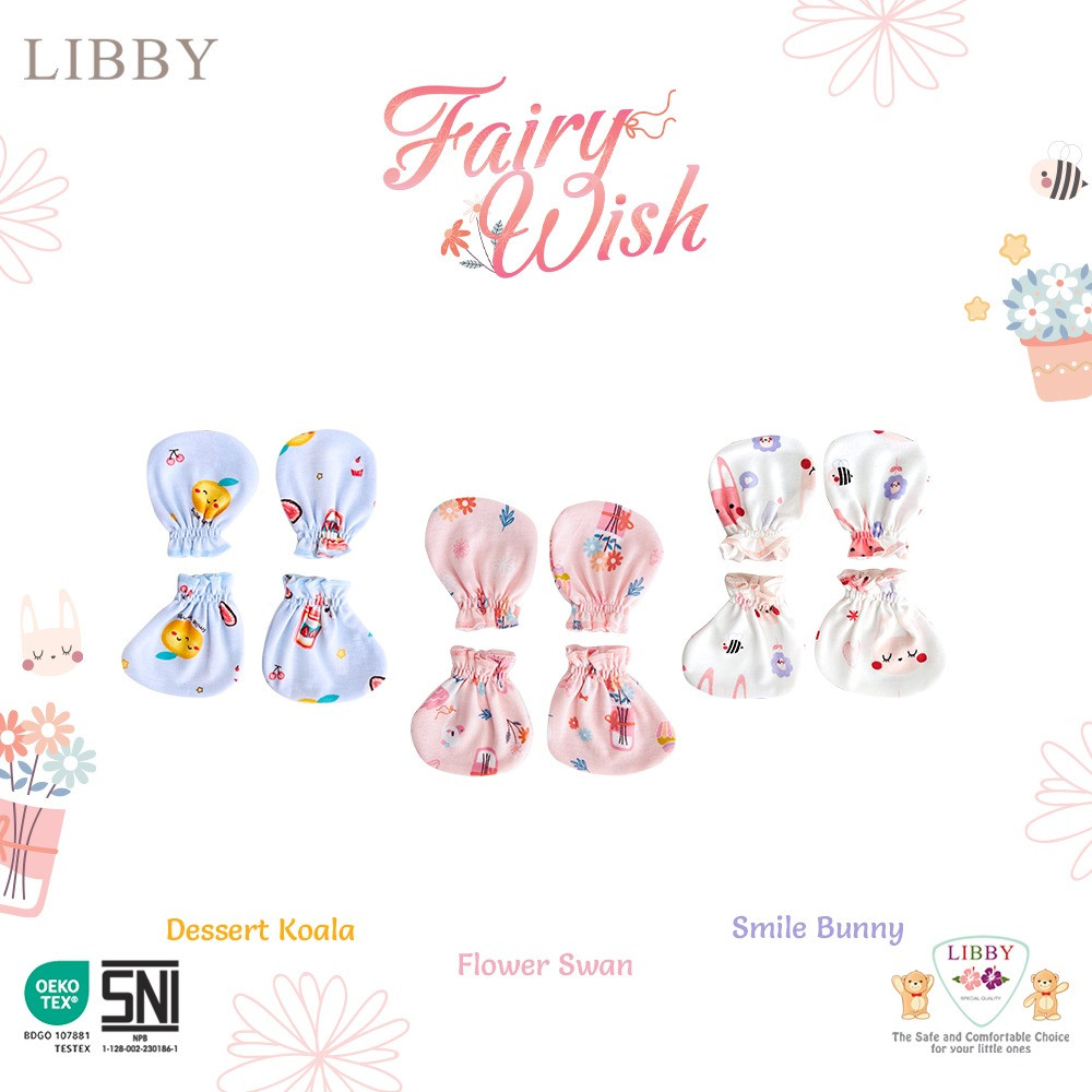 LIBBY SARUNG TANGAN & KAKI KARET FAIRY WISH