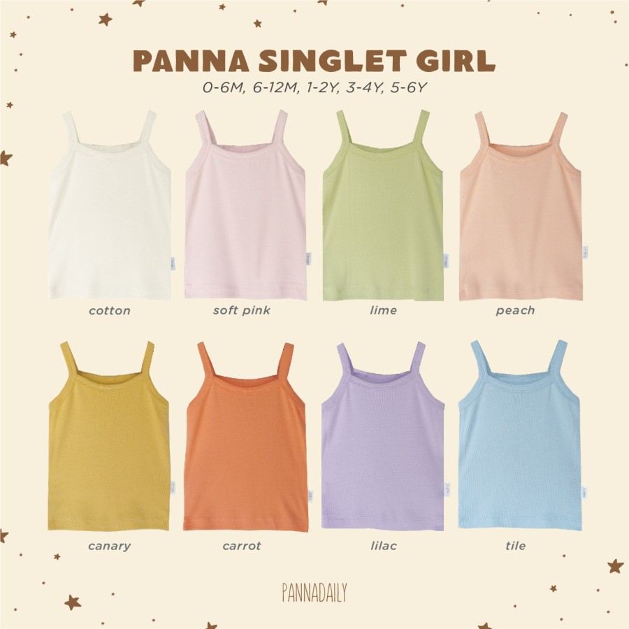 BOHO PANNA SINGLET GIRL - C 5-6Y